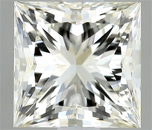 Foto Diamante Natural 0.50 quilates, Princesa , Color J, claridad VVS2 y certificado IGI de