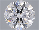Lab Grown Diamond 3.05 Carats, Round with Ideal Cut, E Color, VVS2 Clarity and Certified by IGI