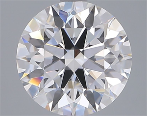 Picture of Lab Grown Diamond 3.05 Carats, Round with Ideal Cut, E Color, VVS2 Clarity and Certified by IGI