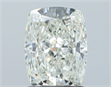 Diamante Natural 1.50 quilates, Del cojín , Color J, claridad SI1 y certificado GIA