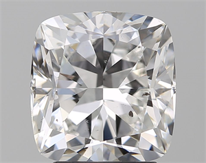 Picture of Natural Diamond 3.01 Carats, Cushion with  Cut, E Color, SI2 Clarity and Certified by GIA