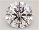 Lab Grown Diamond 3.05 Carats, Round with Ideal Cut, E Color, VVS2 Clarity and Certified by IGI
