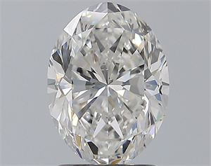 Picture of Natural Diamond 2.01 Carats, Oval with  Cut, F Color, SI1 Clarity and Certified by GIA