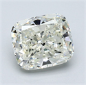 Diamante Natural 1.50 quilates, Del cojín , Color L, claridad VS2 y certificado GIA
