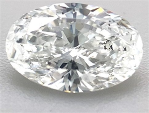 Foto Diamante Natural 1.00 quilates, Ovalado , Color E, claridad SI2 y certificado GIA de