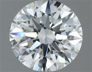 Picture of Natural Diamond 0.80 Carats, Round with Excellent Cut, F Color, VS1 Clarity and Certified by GIA
