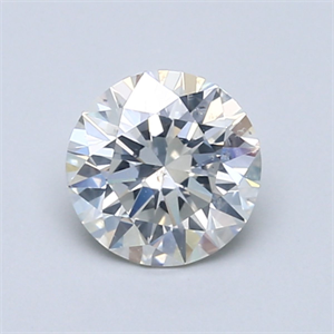 Picture of Natural Diamond 1.03 Carats, Round with Excellent Cut, H Color, SI2 Clarity and Certified by GIA