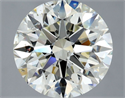 Diamante Natural 3.58 quilates, Redondo , Color K, claridad SI2 y certificado GIA