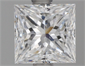 Natural Diamond 1.52 Carats, Princess with  Cut, E Color, VS1 Clarity and Certified by GIA