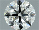 Diamante Natural 1.50 quilates, Redondo , Color J, claridad SI1 y certificado IGI
