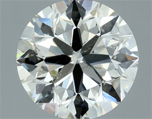 Foto Diamante Natural 1.50 quilates, Redondo , Color J, claridad SI1 y certificado IGI de