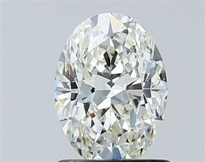 Picture of Natural Diamond 1.20 Carats, Oval with  Cut, H Color, IF Clarity and Certified by IGI