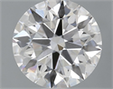 Lab Grown Diamond 1.12 Carats, Round with Excellent Cut, E Color, VVS2 Clarity and Certified by GIA