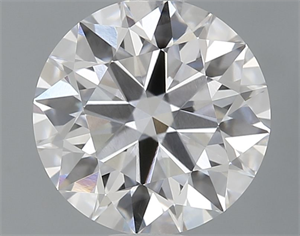 Picture of Lab Grown Diamond 1.12 Carats, Round with Excellent Cut, E Color, VVS2 Clarity and Certified by GIA