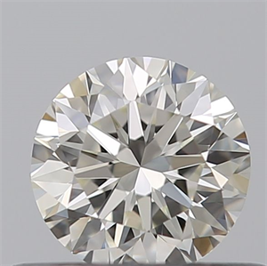 Picture of Natural Diamond 0.40 Carats, Round with Excellent Cut, H Color, VVS1 Clarity and Certified by IGI