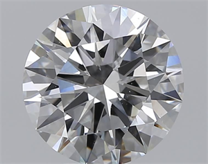 Picture of Natural Diamond 3.73 Carats, Round with Excellent Cut, F Color, VS2 Clarity and Certified by GIA