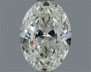 Picture of Natural Diamond 0.91 Carats, Oval with  Cut, I Color, VVS2 Clarity and Certified by IGI
