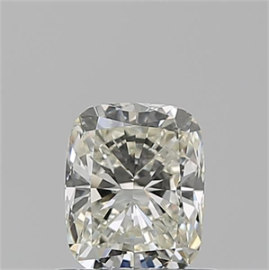 Foto Diamante Natural 0.70 quilates, Del cojín , Color J, claridad VS1 y certificado GIA de