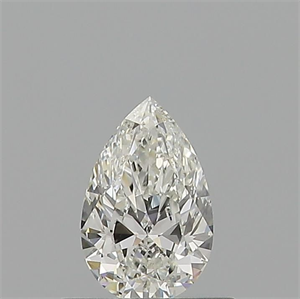 Picture of Natural Diamond 0.50 Carats, Pear with  Cut, H Color, VVS1 Clarity and Certified by GIA