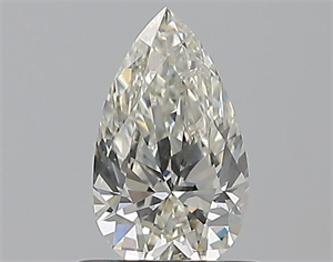 Picture of Natural Diamond 0.70 Carats, Pear with  Cut, J Color, SI2 Clarity and Certified by GIA