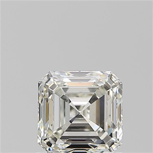 Foto Diamante Natural 1.01 quilates, Asscher , Color J, claridad SI1 y certificado GIA de
