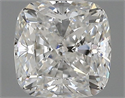 Natural Diamond 0.50 Carats, Cushion with  Cut, F Color, VS2 Clarity and Certified by GIA