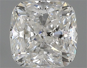 Foto Diamante Natural 0.50 quilates, Del cojín , Color F, claridad VS2 y certificado GIA de