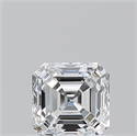 Diamante Natural 0.70 quilates, Asscher , Color E, claridad VVS2 y certificado GIA