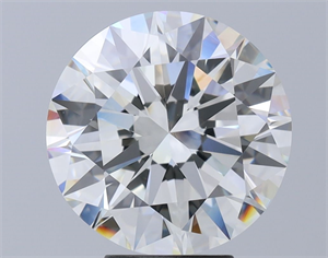 Picture of Natural Diamond 5.50 Carats, Round with Excellent Cut, I Color, VVS2 Clarity and Certified by GIA
