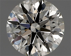 Picture of Natural Diamond 0.41 Carats, Round with Excellent Cut, J Color, VS1 Clarity and Certified by GIA