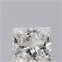 Natural Diamond 0.41 Carats, Princess with  Cut, F Color, VS2 Clarity and Certified by GIA