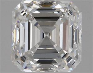 Foto Diamante Natural 1.70 quilates, Asscher , Color E, claridad VS1 y certificado GIA de