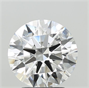Del inventario de diamantes de laboratorio, 3.10 quilates, Redondo , Color F, claridad VVS2 y certificado IGI