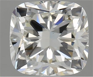 Foto Diamante Natural 2.01 quilates, Del cojín , Color J, claridad VS1 y certificado GIA de