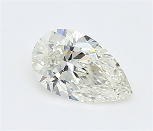 Picture of Natural Diamond 0.71 Carats, Pear with  Cut, J Color, I1 Clarity and Certified by GIA