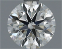 Natural Diamond 0.70 Carats, Round with Excellent Cut, I Color, VVS1 Clarity and Certified by IGI