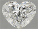 Natural Diamond 1.71 Carats, Heart with  Cut, G Color, VS1 Clarity and Certified by GIA