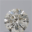 Natural Diamond 0.44 Carats, Round with Excellent Cut, H Color, VVS1 Clarity and Certified by IGI