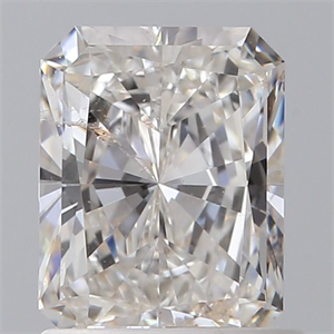 Picture of Natural Diamond 1.01 Carats, Radiant with  Cut, G Color, SI2 Clarity and Certified by GIA