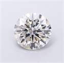Del inventario de diamantes de laboratorio, 1.29 quilates, Redondo , Color G, claridad VS1 y certificado IGI