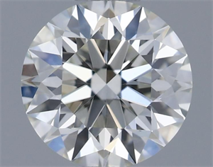 Picture of Natural Diamond 0.60 Carats, Round with Excellent Cut, I Color, VS2 Clarity and Certified by GIA