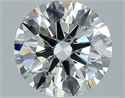 Diamante Natural 2.21 quilates, Redondo , Color I, claridad SI2 y certificado GIA