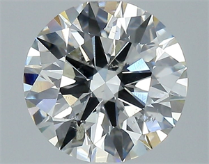 Foto Diamante Natural 2.21 quilates, Redondo , Color I, claridad SI2 y certificado GIA de