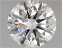 Lab Grown Diamond 1.55 Carats, Round with Excellent Cut, F Color, VS1 Clarity and Certified by IGI