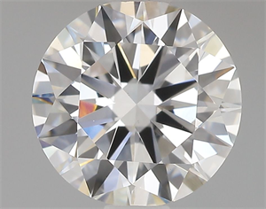 Picture of Lab Grown Diamond 1.55 Carats, Round with Excellent Cut, F Color, VS1 Clarity and Certified by IGI