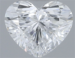 Foto Diamante Natural 0.38 quilates, Corazón , Color E, claridad VS1 y certificado GIA de