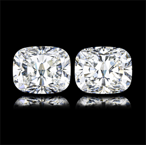 Foto Diamante Natural 4.04 quilates, Del cojín , Color H, claridad VS1 y certificado GIA de