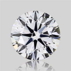 Picture of Natural Diamond 0.75 Carats, Round with Excellent Cut, D Color, VVS2 Clarity and Certified by GIA