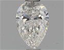 Natural Diamond 0.52 Carats, Pear with  Cut, G Color, VS1 Clarity and Certified by GIA