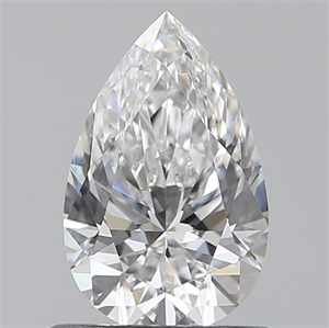 Picture of Natural Diamond 0.70 Carats, Pear with  Cut, D Color, VVS1 Clarity and Certified by GIA